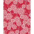 Gift Wrap (24"x100') LACY SNOWFLAKES